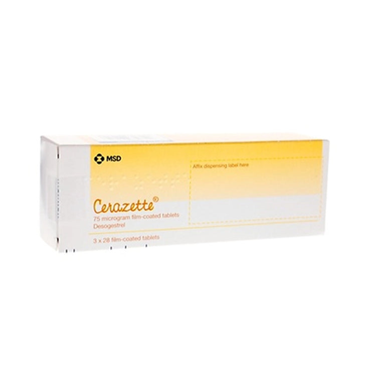 Cerazette contraceptive pills are suitable for women who are over 35 or smoke