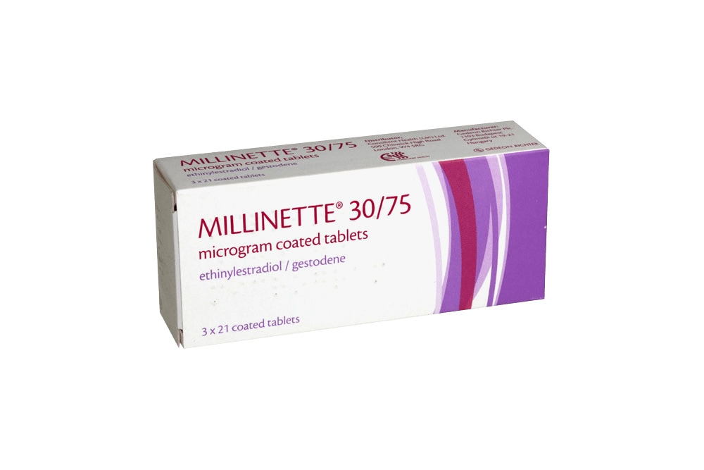 Millinette 30 75 Pill Lloydspharmacy Online Doctor Uk