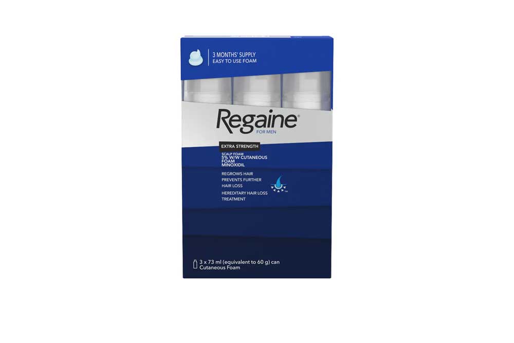 Regaine Extra Strength Foam For Men | LloydsPharmacy Online Doctor UK