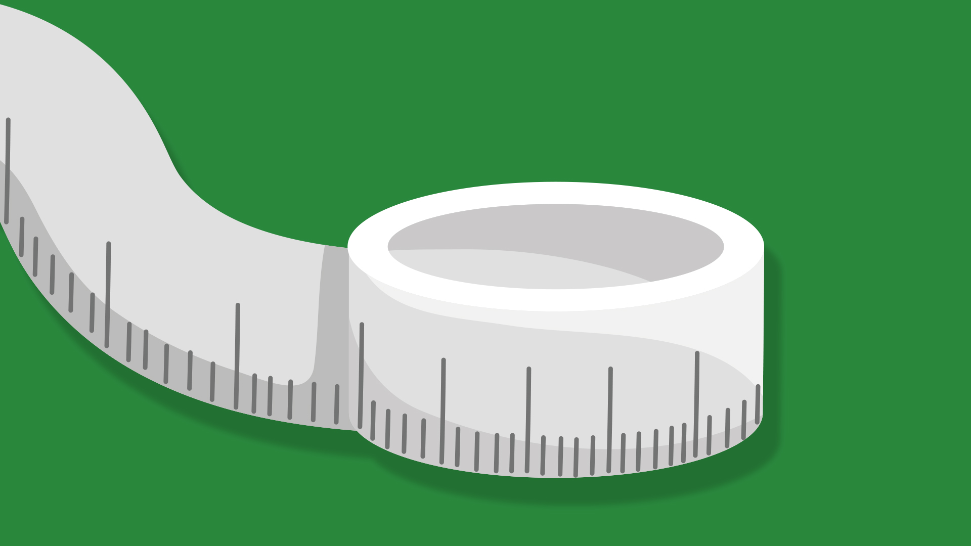 Leather Tape Measure Cartoon Cute Measuring Waist Circumference
