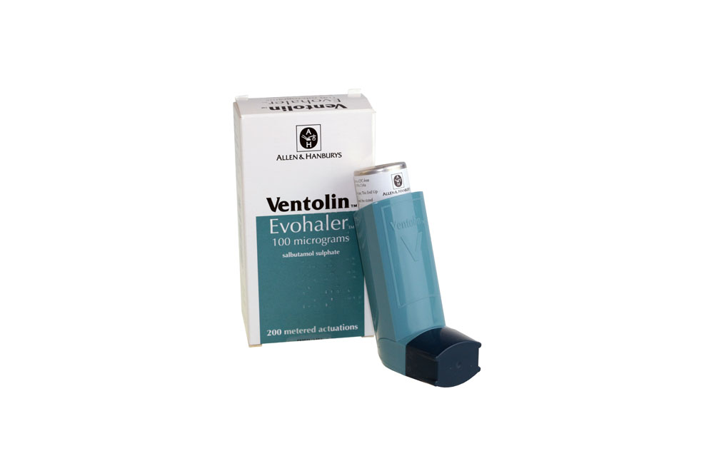 New ventolin inhaler every 4 hours