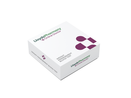 Weight management blood test - Cholesterol, HbA1c & Thyroid