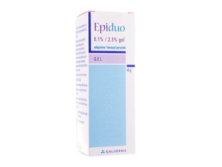 Epiduo gel acne treatment