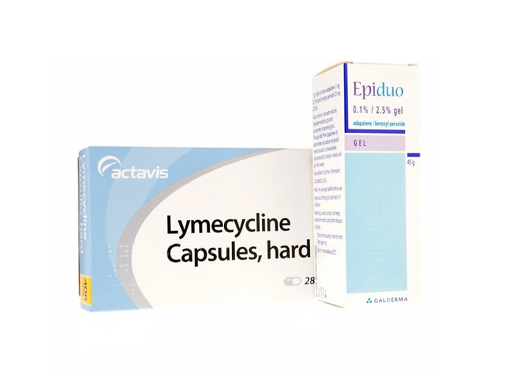 Lymecycline & Epiduo gel acne treatment