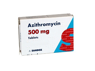 stomach can empty you an take azithromycin on
