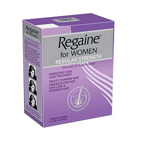 Regaine regular strength minoxidil solution for women
