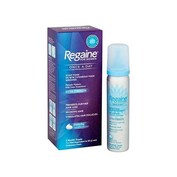 Regaine extra strength foam for women